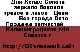 Для Хенде Соната2 зеркало боковое правое и левое › Цена ­ 1 400 - Все города Авто » Продажа запчастей   . Калининградская обл.,Советск г.